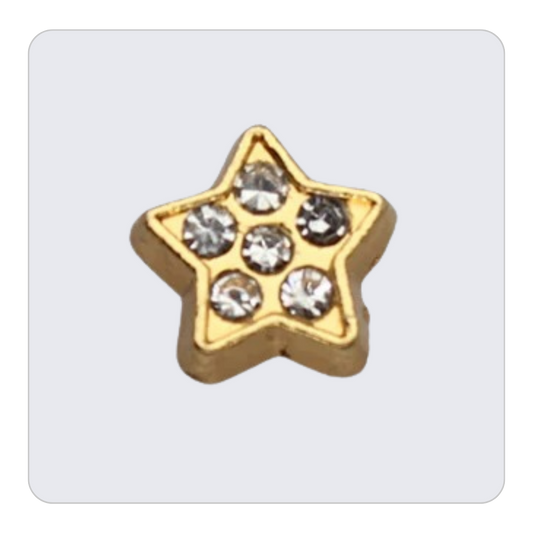 Gold Star Charm