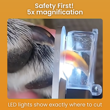 SafeClip™ LED Pet Clippers